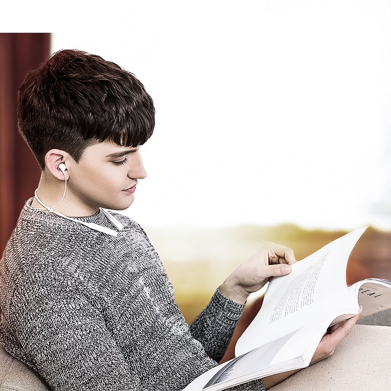 Haylou C10 Wireless bluetooth Neckband Earphone Magnetic 6D Stereo Heavy Bass CVC Noise Cancelling Soft Headphone with Mic from Xiaomi Eco-System