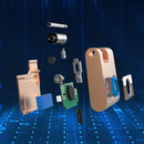 Bakeey bluetooth Outdoor Portable Intelligent Small Door Lock Phone App Software Control Fingerprint Padlock For Smart Home