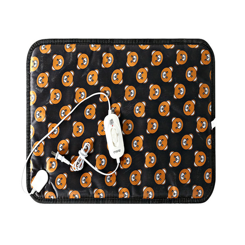 Electric Pet Heating Pad 3 Modes Portable Foldable Waterproof Dog Cat Heated Mat For Indoor & Outdoor