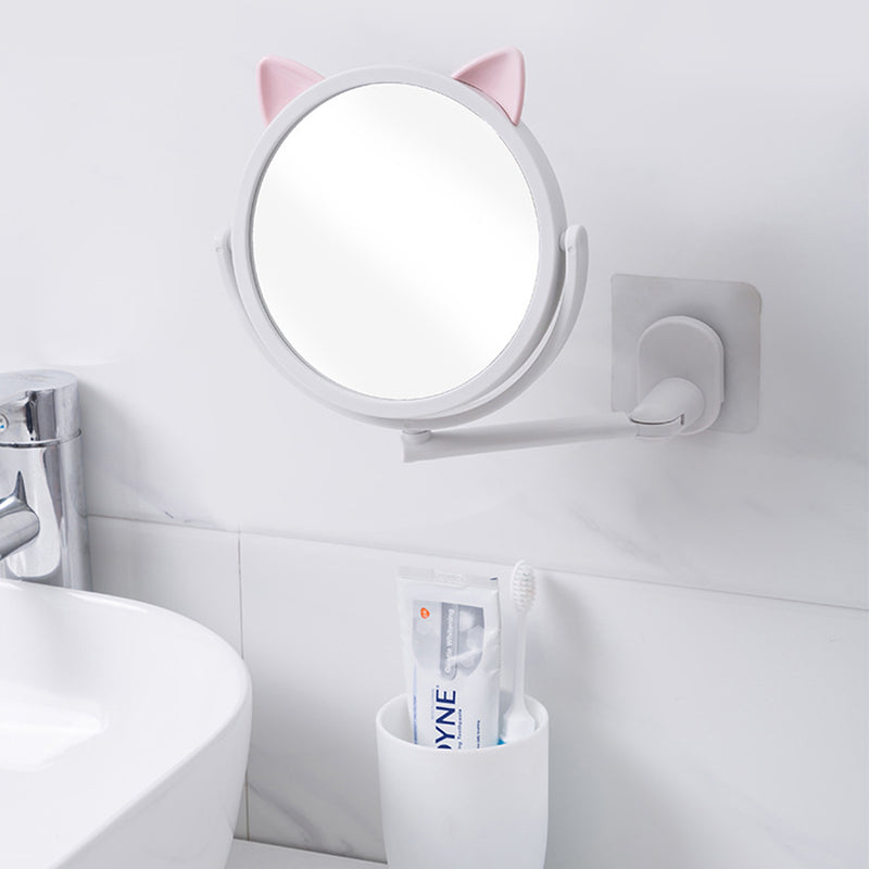 Suction Cup No Fog Free Shower Shaving Shave Bathroom Mirrors