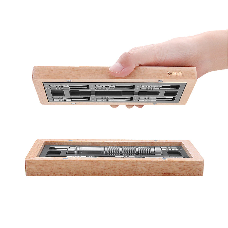ATuMan X-mini 24 In 1 Multi-purpose Precision Screwdriver Set Repair Tool with Magnetic Storage