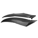 Pair Tank Side Cover Trim For ABS Plastic Black Yamaha YZF R6 2006 2007