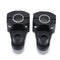 7/8 inch 22mm Motorcycle Handlebar Riser Handle Fat Bar Mount Clamps Bracket Black Aluminum