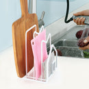 Black/White LP Vinyl Iron Storage File Rack Stand Holder Kitchen Storage Rack for 7"/12" LP