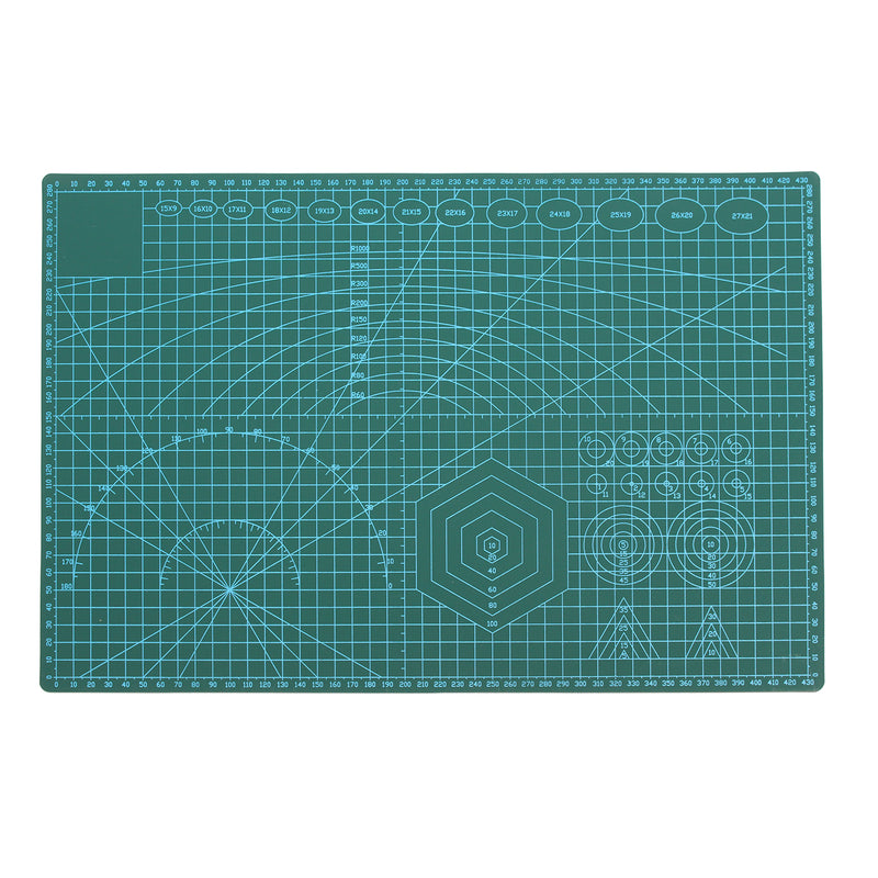 45x30cm Non Slip Cutting Mat Double-Sided Self Healing Rotary Cutting Mat Board Tool