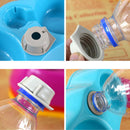 Portable Pet Water Bottle Dispenser for Dog Cat Travel Feeder Tray Bowl BPA-Free