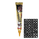 Black Natural Indian Herbal Cone Temporary Tattoo Paint Body Art 25g