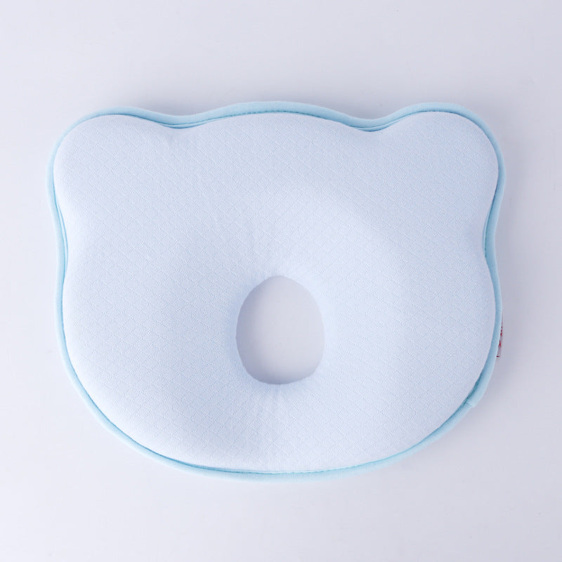 Baby Pillow Infant Toddler Sleep Positioner Anti Roll Cushion Flat Head Protection for Baby Cotton P