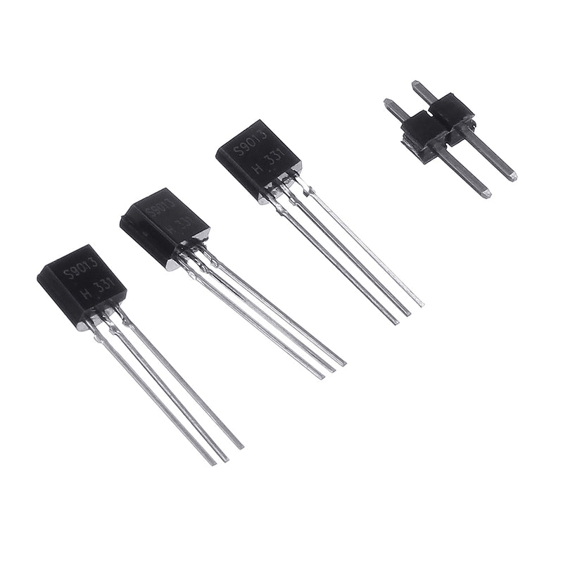 3pcs DIY Electronic Kit Set LED Round Water Light Production Kit for Skill Training Soldering Practice Parts