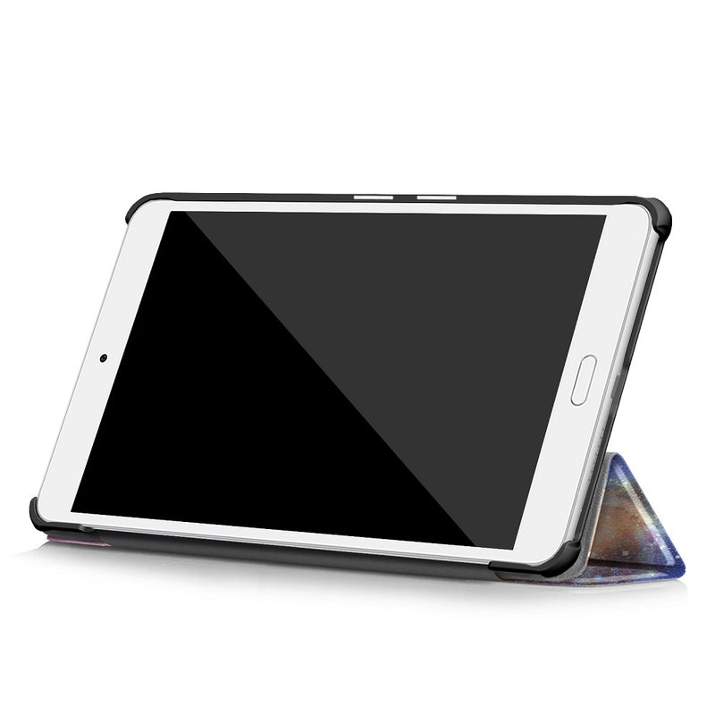 Tri Fold Colourful Case Cover For 8 Inch Huawei Honor Waterplay Tablet