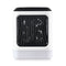NFJ-001 800W Desktop Portable Colorful Night Light Heater Electric Warmer Remote Control Timing Household Small PTC Air Heater