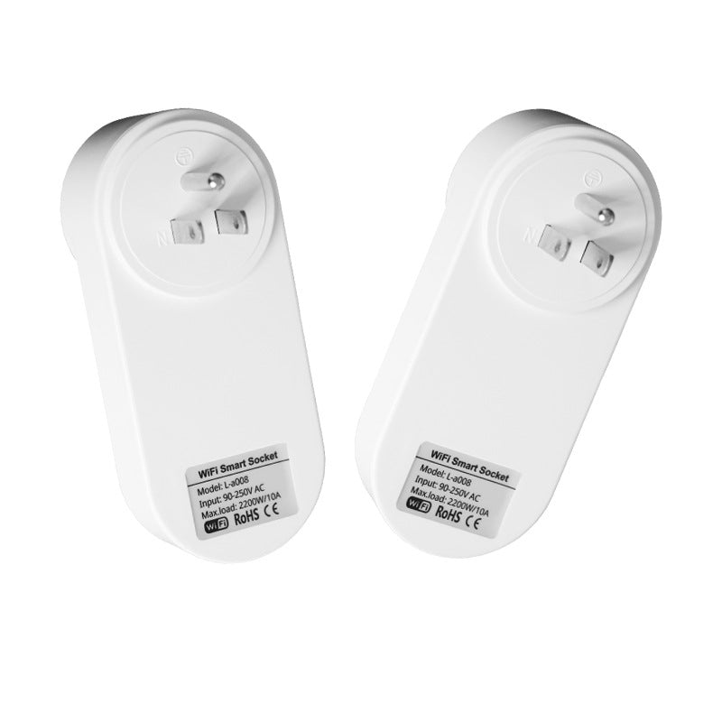 AUGIENB Smart WiFi Socket 2 USB Ports APP Voice Control Timer Power Plug Wireles For Alexa Google Home