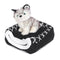 Folding Fleece Warm Puppy House Dog Cat Pet Bed Cave Sleeping Mat Pad Soft Cushion