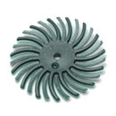 30pcs 25mm Radial Bristle Disc Brushes 80-1000 Grit with 5pcs Mandrel Rotary Adapter