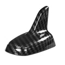 Universal Carbon Fiber Style Car Shark Fin Roof Antenna Radio FM Decorate Aerial