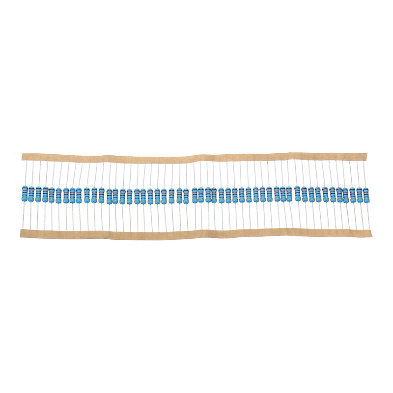 50pcs 1W Metal Film Resistor 1% 470K ohm