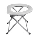 Folding Commode Portable Toilet Seat Porta Potty and Commode Chair - Comfort Chair Perfect for Camping, Hiking, Trips, Construction Sites