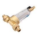TMOK Water Pre Filter System 3/4" & 1" Brass Mesh Prefilter Purifier w/ Reducer Adapter