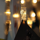 KCASA 1.5M 10 LED Photo Clip String Lights LED Fairy Lights for Festival Christmas Party Wedding