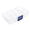 8 Grid Adjustable Electronic Components Project Storage Assortment Box Bead Organizer Jewelry Box Plastic Storage Case