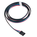 HANPOSE 1M DuPont Line Stepper Motor Cable 2 Phase 4-lead Motor Connector Cable For 42 Stepper Motor