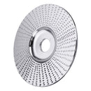 Drillpro 100x16/110x22mm Plane Wood Carving Disc Shaping Disc Tungsten Carbide Angle Grinding Wheel Sanding Carving Rotary Tool Abrasive Disc for Angle Grinder