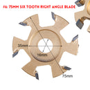 75/85/90/100mm Wood Carving Cutter Disc Blade Teeth Power for 16mm Angle Grinder Milling Tool