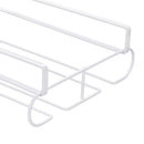 White Metal Fresh Bar Champagne Wine Glass Holder Rack Storage Cabinet Hanging