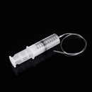 500ml Plastic Syringe with 1m Tubing for Refilling and Measuring Liquids Industrial Glue Applicator