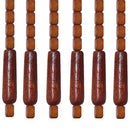 32 Lines Wooden Bead String Door Curtain Blinds Fly Screen Bedroom Divider Panel Decorations 90*175cm