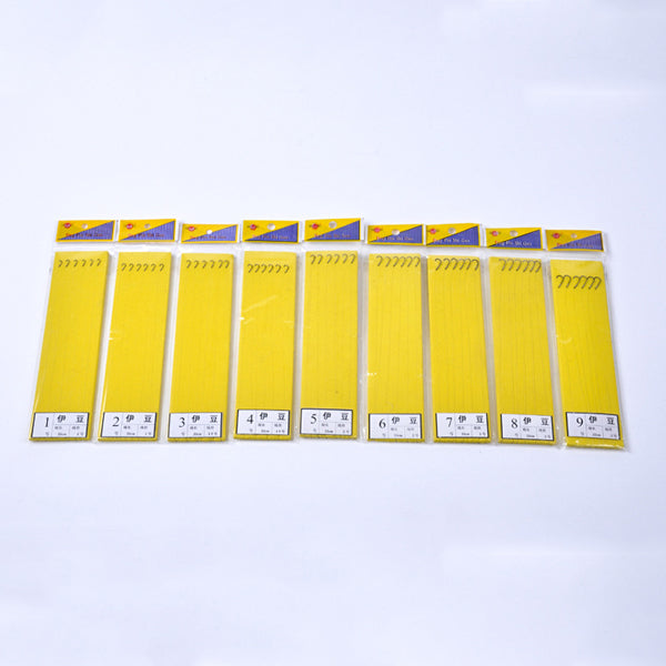 LEO 6pcs Fishing Hooks High Carbon Steel Double Hook Fishing Tackle Fishing Line Fishing Accessories