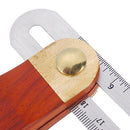 Drillpro 9 Inch Hardwood Adjustable Sliding Bevel Brass Fittings Gauge Angle Finder Woodworking Tool