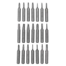 Yunzhong 3 Speed Cordless Electric Screwdriver Lithium Battery Rechargeable Dual Use Electric Repair Tool W/ 21 Bits