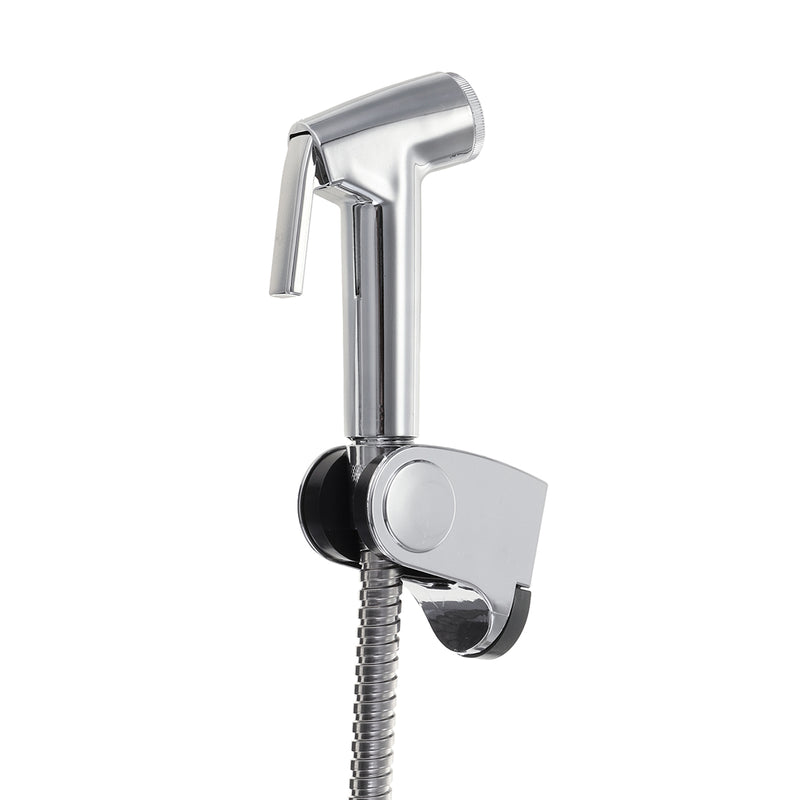Portable Handheld Bathroom Toilet Bidet Shattaf Shower Spray Head 150cm Hose Holder Stand