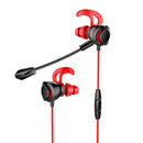 Wired Gaming Earphone 3.5mm Stereo 3D Surround Sound Noise Reduction Handsfree With Mic