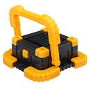 Portable Solar/USB Charge COB LED Work Light Rechargeable Emergency Flood Camping Lamp