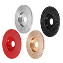 Drillpro 110mm Tungsten Carbide Wood Shaping Disc Carving Disc 22mm Bore Sanding Grinder Wheel for 115 125 Angle Grinder
