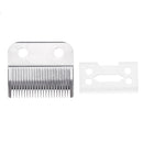 2pcs Ceramic Cutter + Metal Bottom Cutter Electric Shear Replacement For Wahl Electric Shear