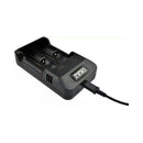 Viwipow ZH220E 18650 26650 2 Slots Intelligent Battery Charger