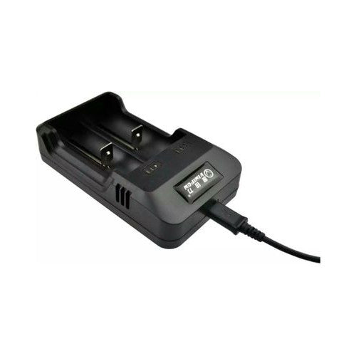 Viwipow ZH220E 18650 26650 2 Slots Intelligent Battery Charger
