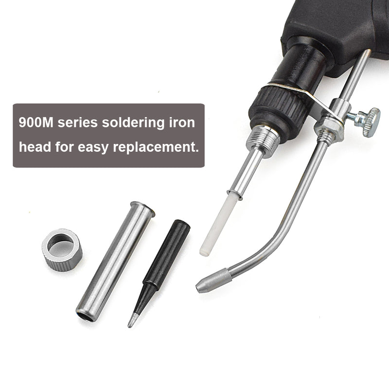 60W Automatically Send Tin Solder Iron 260-480 Adjustable Temperature Rework Station EU Plug/US Plug with Sunction Pump & Solder Wire