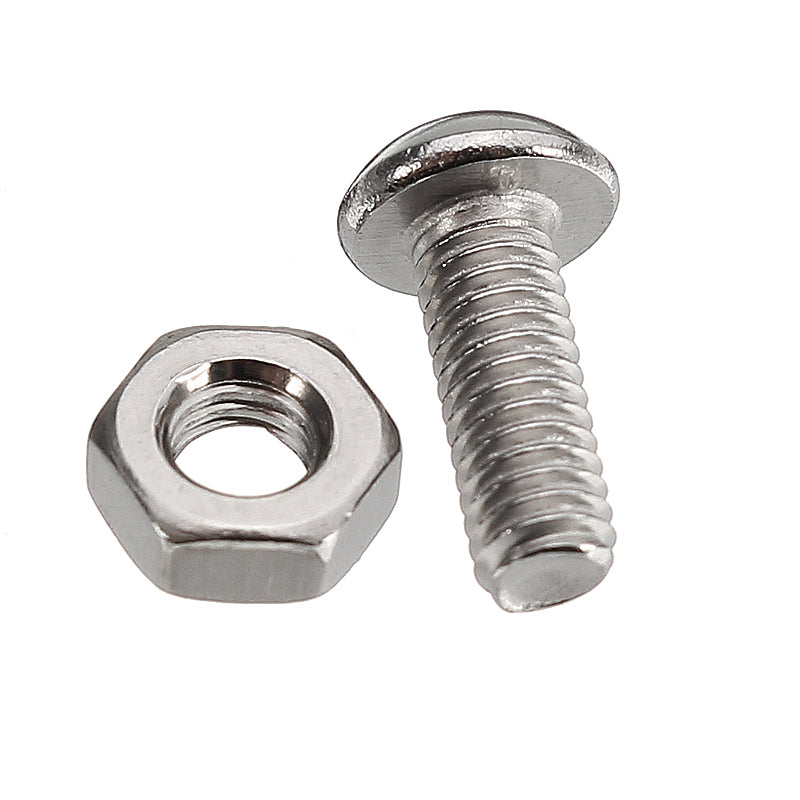 Suleve M3SH2 M3 Stainless Steel Hex Socket Button Head Cap Screw Bolts Nuts Assortment 240pcs