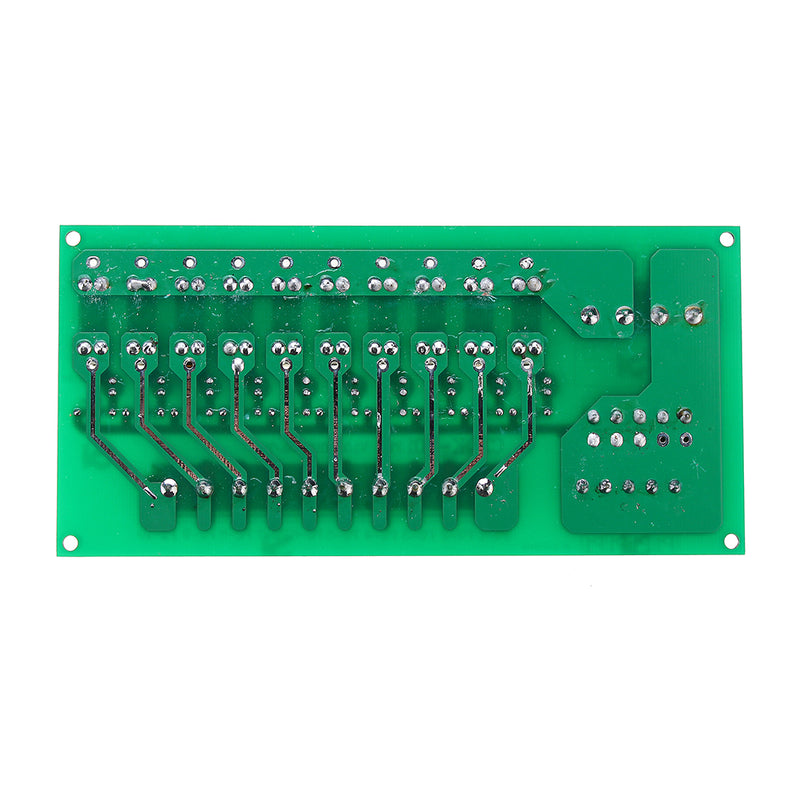 AC/DC 5 To 32V DIN Rail Mount 10 Position Power Distribution Fuse Holder Module Board