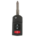 3 Button Remote Flip Key Fob Case Shell Blade For Mazda 3 5 6 RX-8 CX-7 CX-9