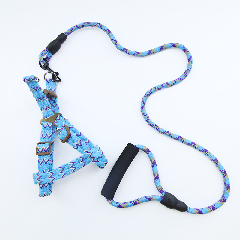 Dog Cat Leashes Pet Traction Rope Collar Durable Rock Climbing Material Pet Supplies