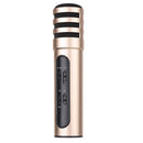 Dual Mobile Phone Computer Anchor Live Microphone Portable Mini Recording Capacitor Built-In Sound Card Karaoke Mic