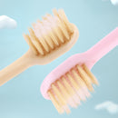 Cartoon Hamster Children's Toothbrush 0.15mm Soft Brush Wire Children's Toothbrush Children's Toothbrush Mixed Color 4 Sets