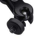 Tripod Head Ball Head Magic Arm Bracket Monitor Double Holder 360 Degree Rotating
