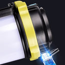 IPRee 850LM LED+T6 USB Light 4 Modes HandHeld Emergency Lantern Flashlight Spotlight Outdoor Camping