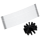 Chimney Cleaning Brush Set Chimney Pipe Inner Wall Cleaner Brush Bendable Flexible Cleaning Tools